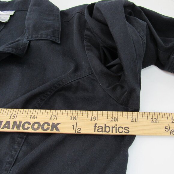 Fashion Bug Stretch Women's 2 Button w/Pockets Wide Cuff Black Blazer Size XL - Picture 5 of 12